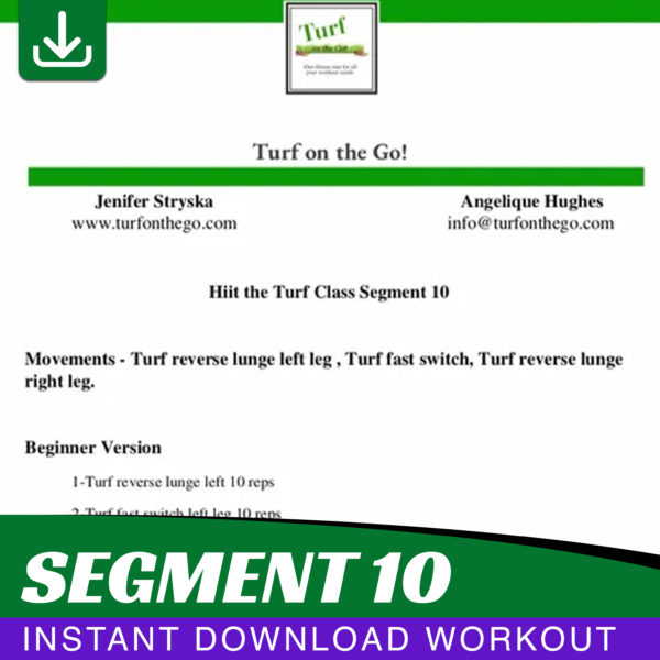 HIIT The Turf Training Segment 10
