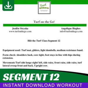 HIIT The Turf Training Segment 12