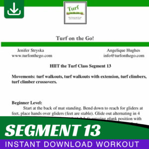 HIIT The Turf Training Segment 13