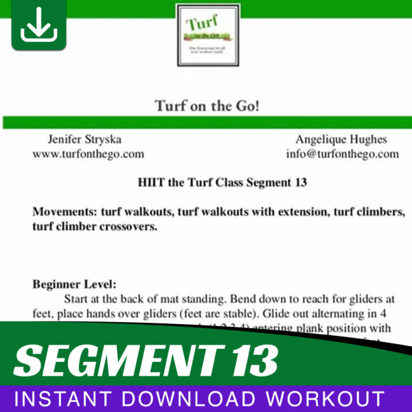 HIIT The Turf Training Segment 13