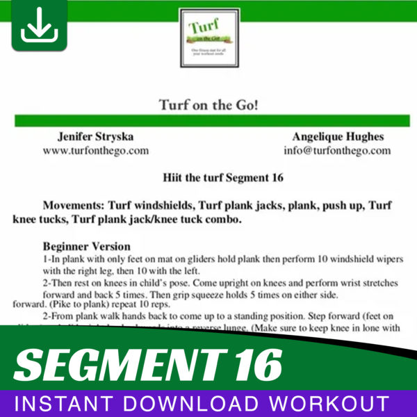 HIIT The Turf Training Segment 16